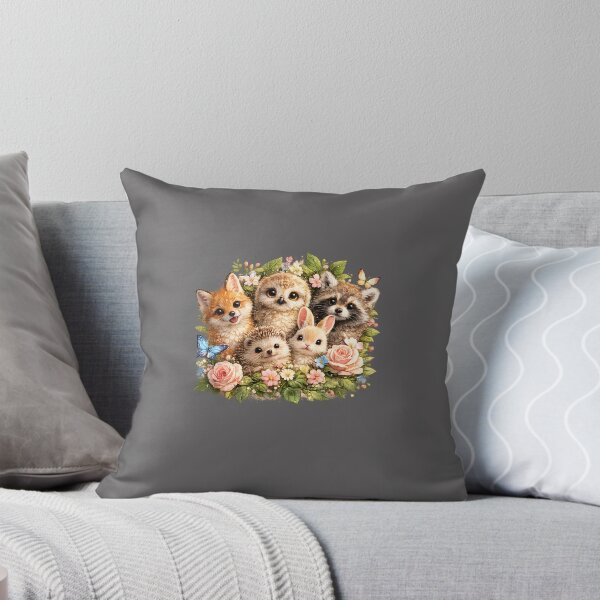 Item preview, Cute Forest Animal Friends PNG Sticker designed and sold by Ishratparween11.