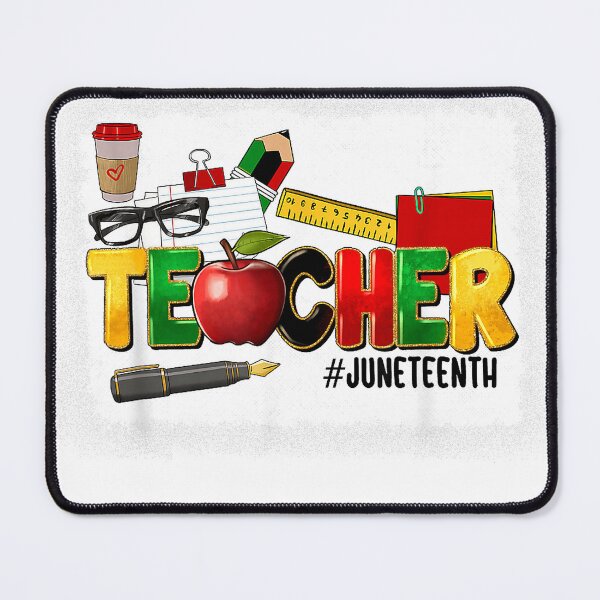 Item preview, Juneteenth Teacher Afro Melanin Pride African American Women T-Shirt designed and sold by RKdrawings.
