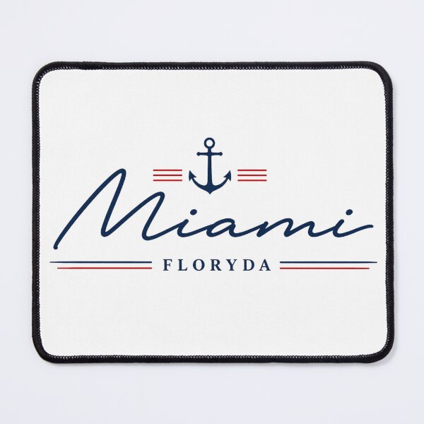 Item preview, Miami Florida Nautical Signature Design designed and sold by MWSailingClub.