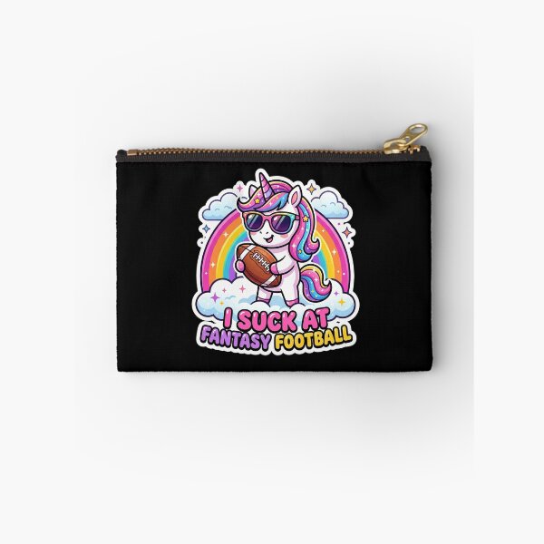 Item preview, I Suck At Fantasy Football Funny Unicorn Loser designed and sold by dudelinart.