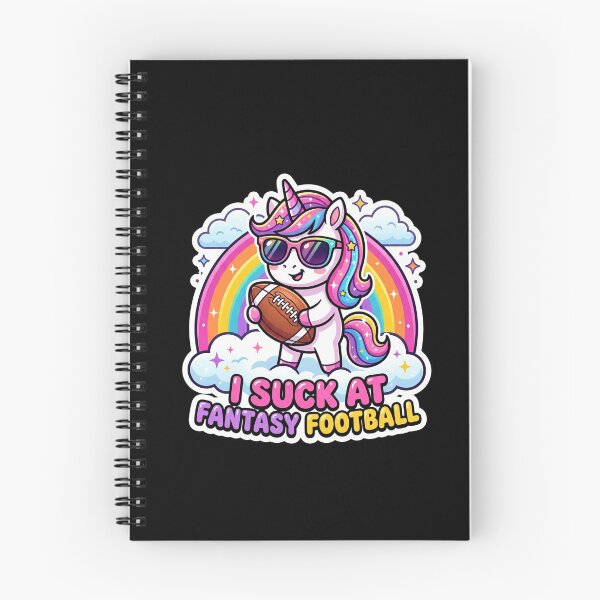 Item preview, I Suck At Fantasy Football Funny Unicorn Loser designed and sold by dudelinart.