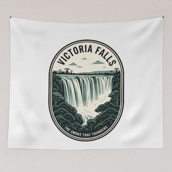 Item preview, Victoria Falls The Smoke That Thunders Vintage Travel designed and sold by k3rstman1.