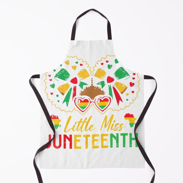 Item preview, Little Miss Juneteenth Black African June 19th Kids Girls T-Shirt designed and sold by RKdrawings.