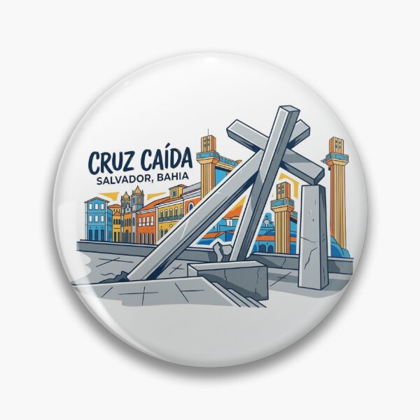 Item preview, Cruz caida Salvador  designed and sold by Traços do Brasil .