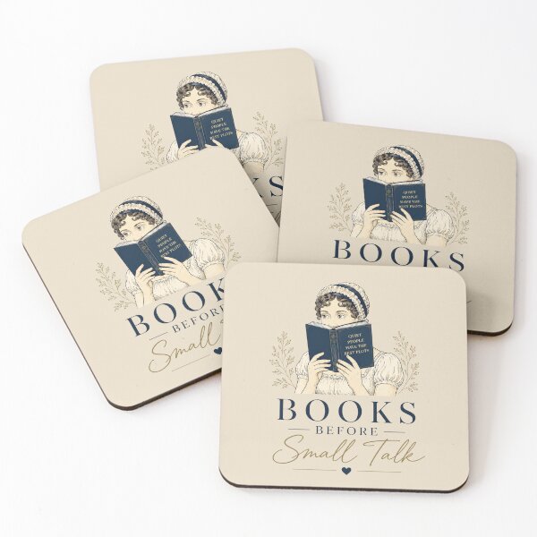 Item preview, Quiet People Have the Best Plots Books Before Small Talk designed and sold by bosamji.