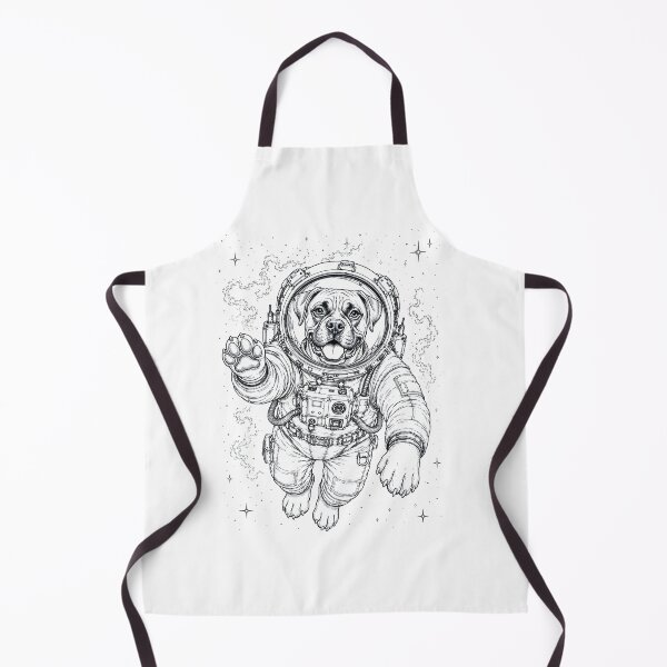 Item preview, Vintage Boxer Dog Astronaut Dog Dad Mom Lover designed and sold by TerryConnells.