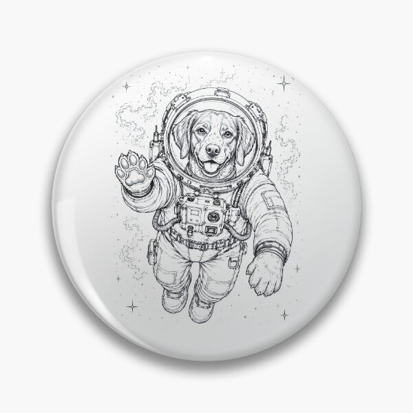 Item preview, Vintage Brittany Astronaut Dog Dad Mom Lover designed and sold by TerryConnells.