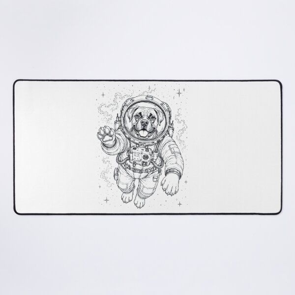 Item preview, Vintage Boxer Dog Astronaut Dog Dad Mom Lover designed and sold by TerryConnells.