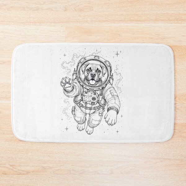 Item preview, Vintage Boxer Dog Astronaut Dog Dad Mom Lover designed and sold by TerryConnells.