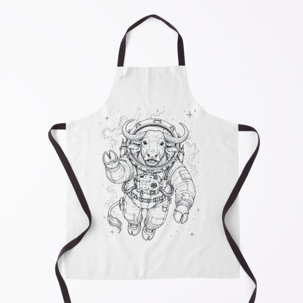 Item preview, Vintage Buffalo Astronaut Animal Lover designed and sold by TerryConnells.