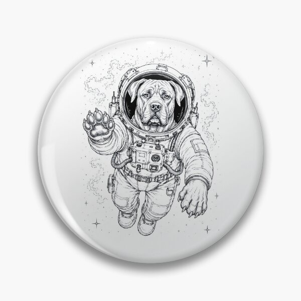 Item preview, Vintage Cane Corso Astronaut Dog Dad Mom Lover designed and sold by TerryConnells.