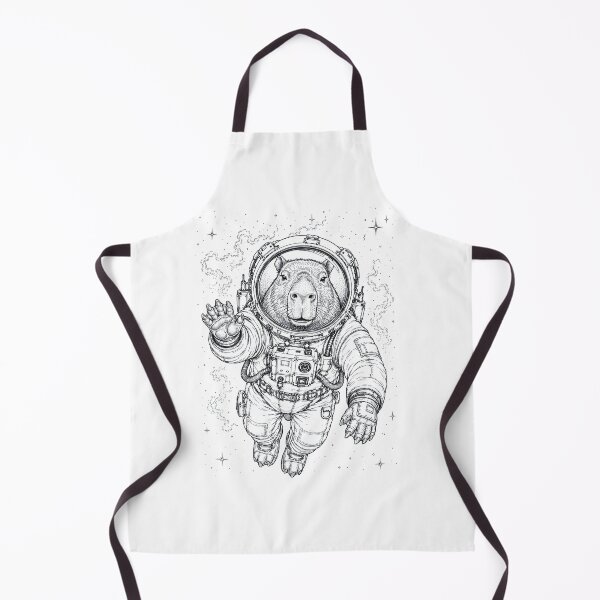 Item preview, Vintage Capybara Astronaut Animal Lover designed and sold by TerryConnells.