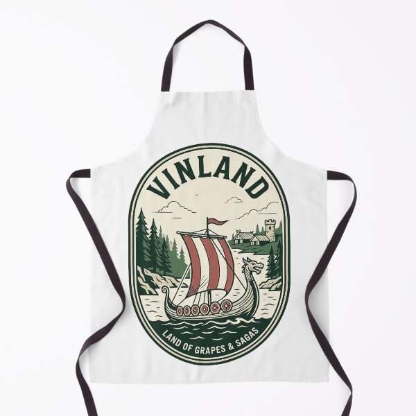 Item preview, Vintage Vinland Viking Longship Nordic Badge designed and sold by k3rstman1.