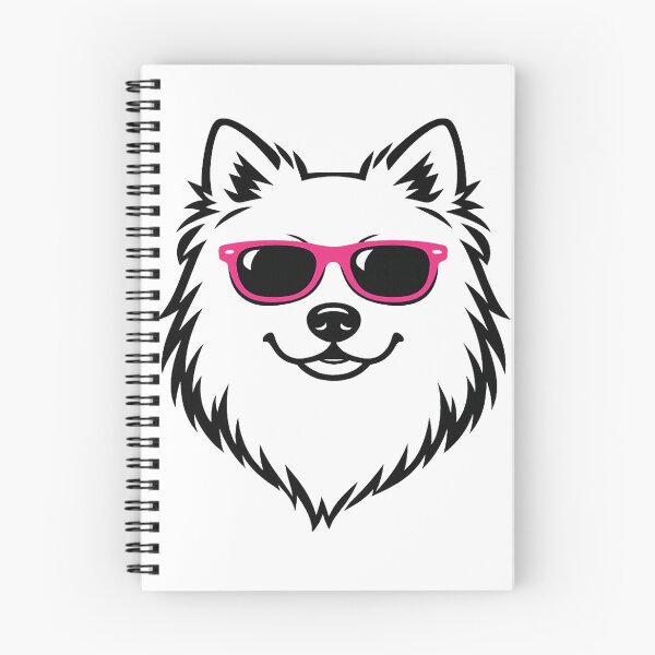 Item preview, Cool Samoyed with Pink Sunglasses Art - Cute Dog Illustration designed and sold by myforestfog.