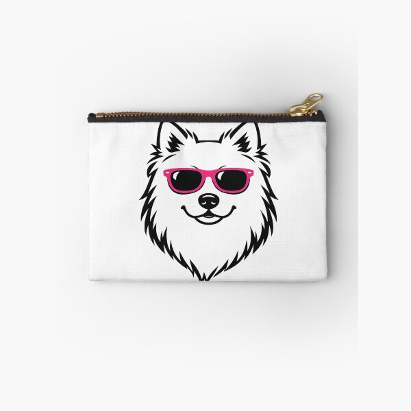 Item preview, Cool Samoyed with Pink Sunglasses Art - Cute Dog Illustration designed and sold by myforestfog.