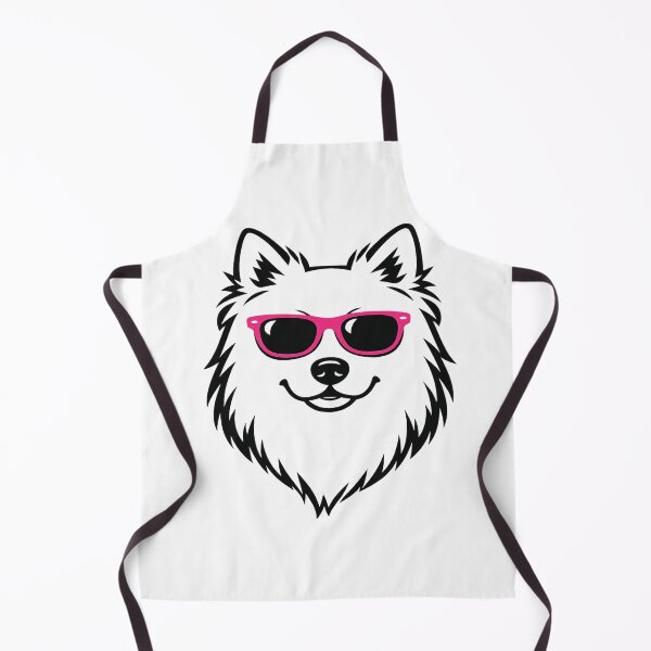 Item preview, Cool Samoyed with Pink Sunglasses Art - Cute Dog Illustration designed and sold by myforestfog.