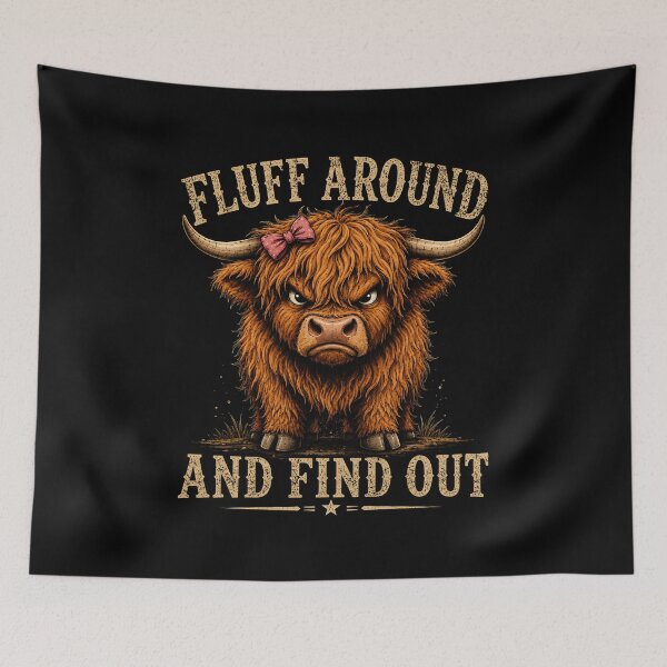 Item preview, Fluff Around and Find Out  designed and sold by zoes-ink.