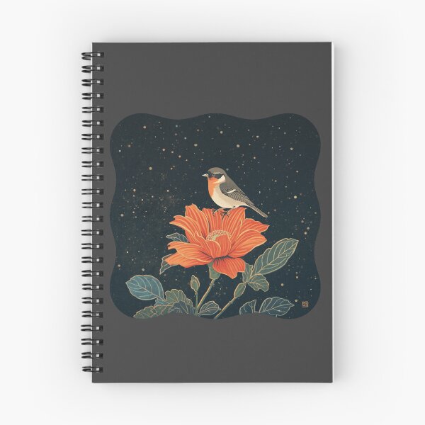 Item preview, Midnight Bloom Bird designed and sold by mellow-koko.