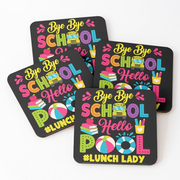 Item preview, Bye Bye School Lunch Lady Summer Vacation designed and sold by cass-vale-lab.