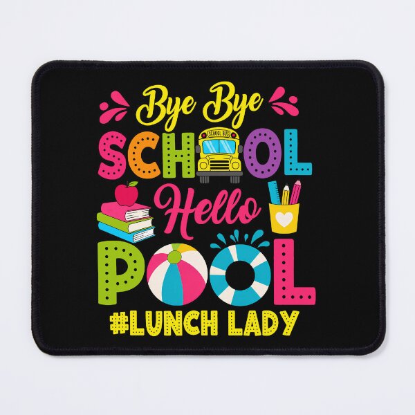 Item preview, Bye Bye School Lunch Lady Summer Vacation designed and sold by cass-vale-lab.