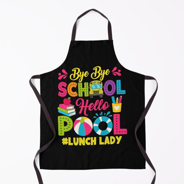 Item preview, Bye Bye School Lunch Lady Summer Vacation designed and sold by cass-vale-lab.