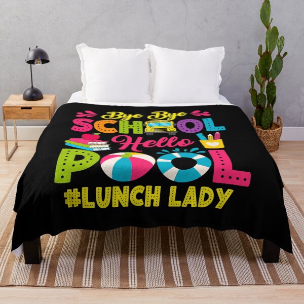 Item preview, Bye Bye School Lunch Lady Summer Vacation designed and sold by cass-vale-lab.