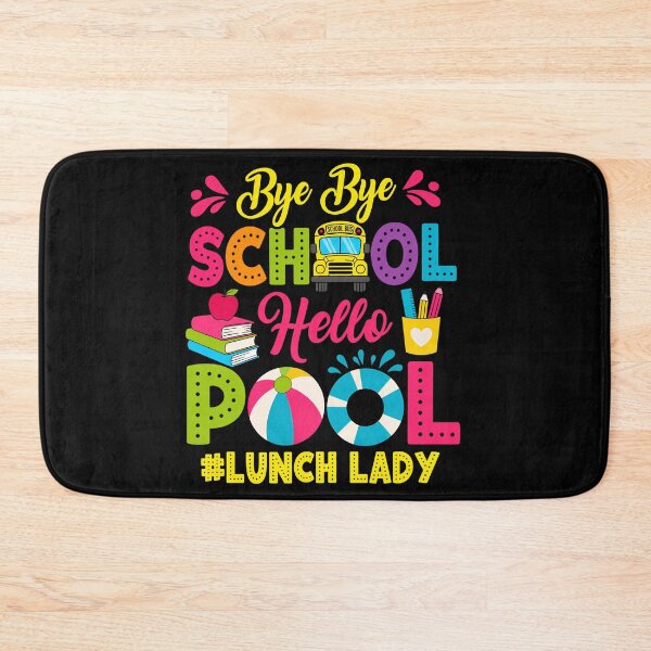Item preview, Bye Bye School Lunch Lady Summer Vacation designed and sold by cass-vale-lab.