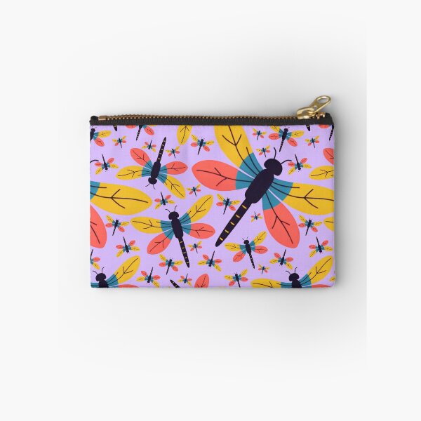 Item preview, Cute Pastel Dragonfly Seamless Pattern Design designed and sold by NadDot.