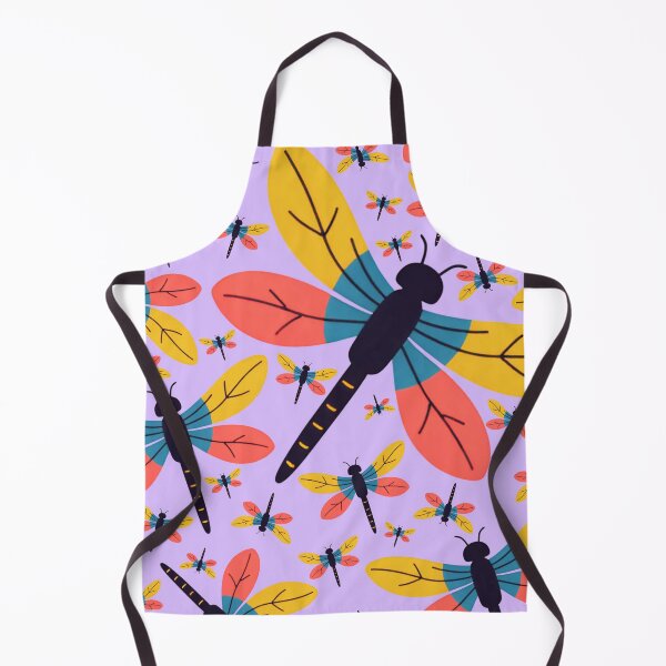 Item preview, Cute Pastel Dragonfly Seamless Pattern Design designed and sold by NadDot.