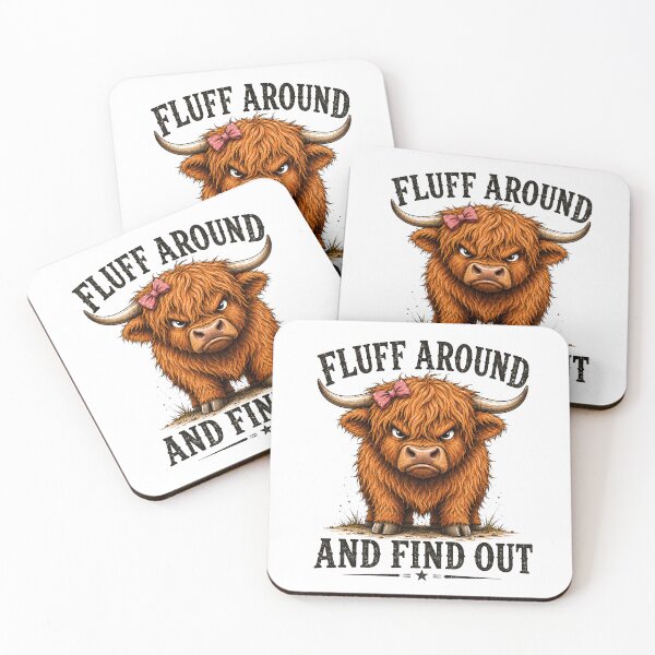 Item preview, Fluff Around and Find Out  designed and sold by zoes-ink.