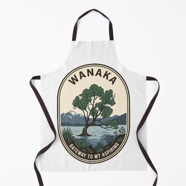 Item preview, Vintage Lake Wanaka Tree New Zealand Nature Badge designed and sold by k3rstman1.