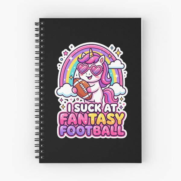 Item preview, I Suck At Fantasy Football Cute Unicorn Funny Football designed and sold by dudelinart.