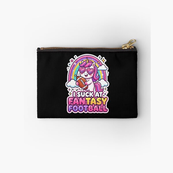 Item preview, I Suck At Fantasy Football Cute Unicorn Funny Football designed and sold by dudelinart.