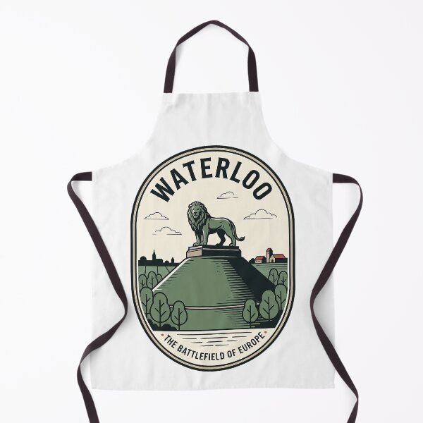 Item preview, Vintage Waterloo Battlefield Lion Mound Travel Emblem designed and sold by k3rstman1.
