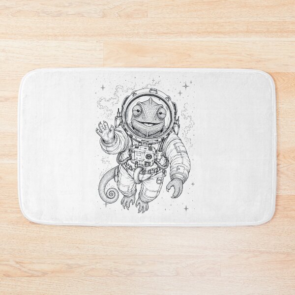 Item preview, Vintage Chameleon Astronaut Animal Lover designed and sold by TerryConnells.
