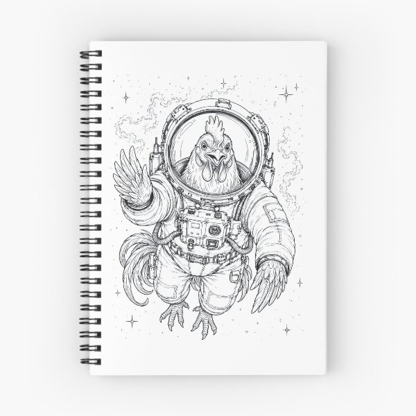 Item preview, Vintage Chicken Astronaut Animal Lover designed and sold by TerryConnells.