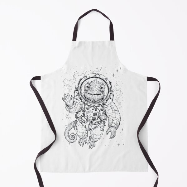 Item preview, Vintage Chameleon Astronaut Animal Lover designed and sold by TerryConnells.