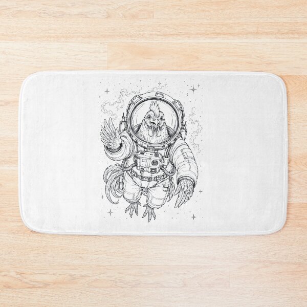 Item preview, Vintage Chicken Astronaut Animal Lover designed and sold by TerryConnells.