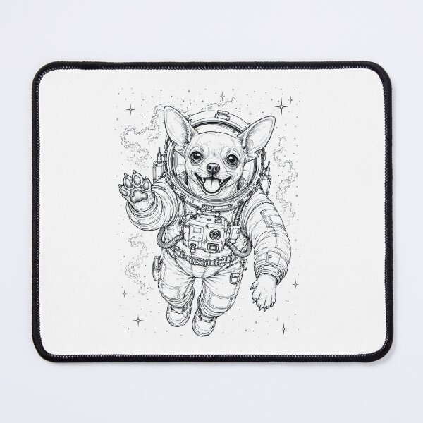 Item preview, Vintage Chihuahua Astronaut Dog Dad Mom Lover designed and sold by TerryConnells.