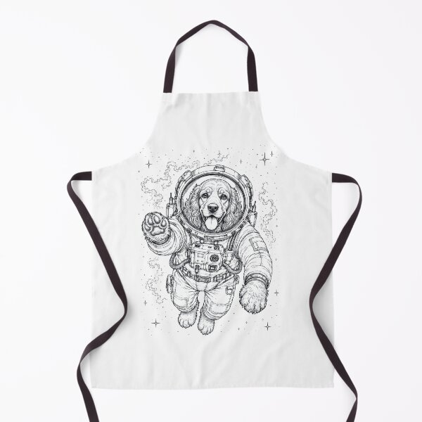 Item preview, Vintage Cocker Spaniel Astronaut Dog Dad Mom Lover designed and sold by TerryConnells.