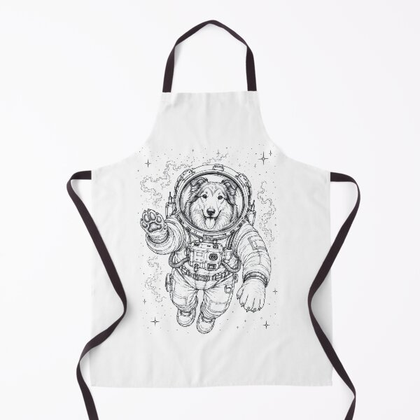 Item preview, Vintage Collie Astronaut Dog Dad Mom Lover designed and sold by TerryConnells.