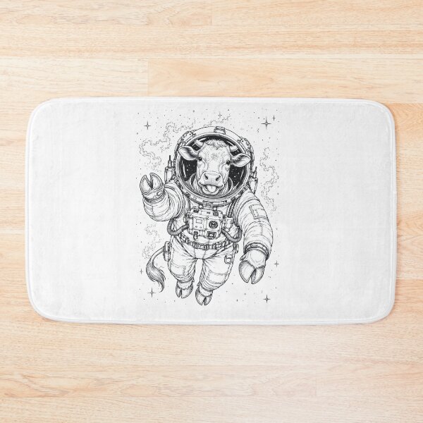 Item preview, Vintage Cow Astronaut Animal Lover designed and sold by TerryConnells.