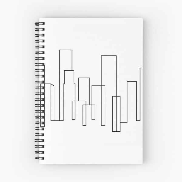 Item preview, Continuous One Line City Skyline Minimalist Art designed and sold by Opal Aura .