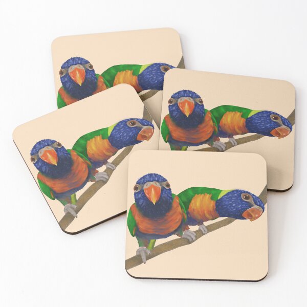 Item preview, Juvenile Lorikeet Art designed and sold by pealypi.