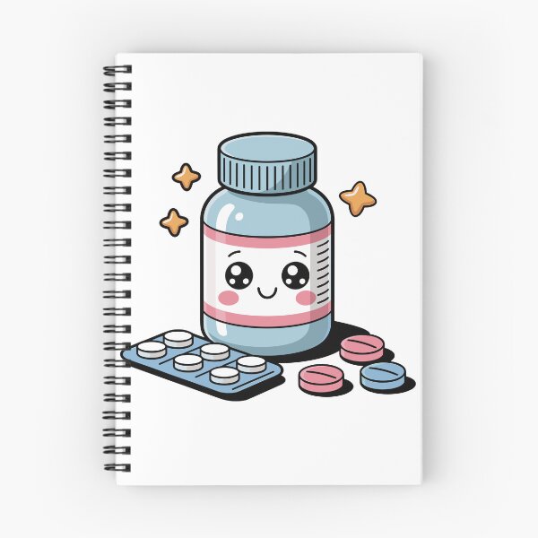 Item preview, Cute Medicine Bottle Character – Funny Pill Cartoon Illustration designed and sold by Doodle_Craze.