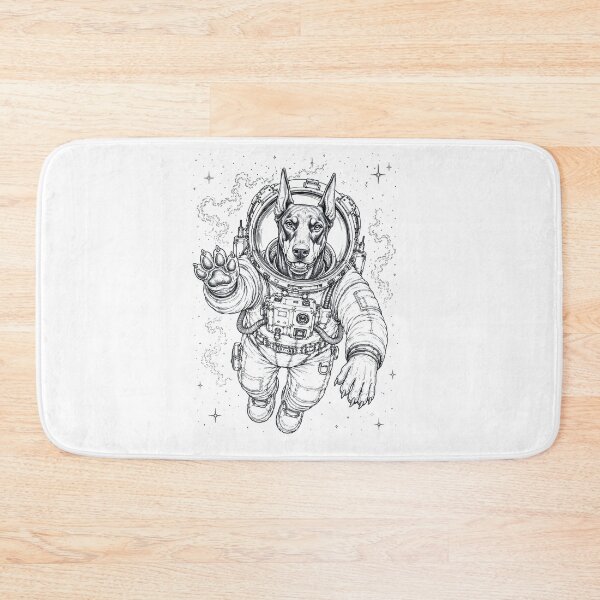 Item preview, Vintage Doberman Pinscher Astronaut Dog Dad Mom Lover designed and sold by TerryConnells.