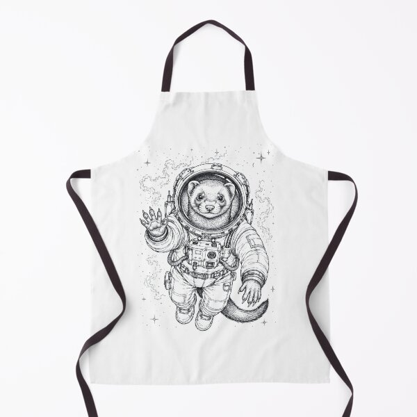 Item preview, Vintage Ferret Astronaut Animal Lover designed and sold by TerryConnells.