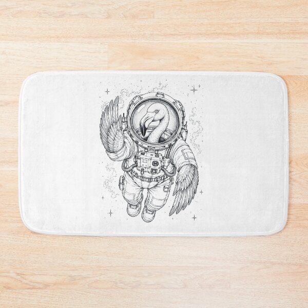 Item preview, Vintage Flamingo Astronaut Animal Lover designed and sold by TerryConnells.