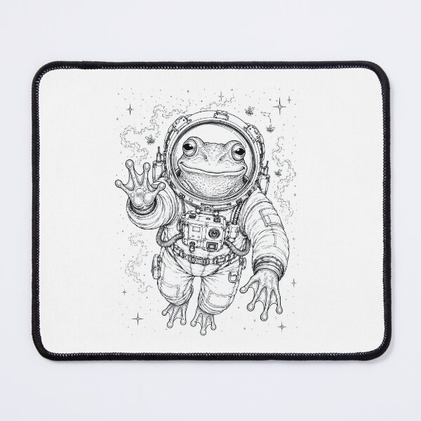 Item preview, Vintage Frog Astronaut Animal Lover designed and sold by TerryConnells.