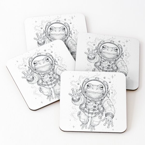 Item preview, Vintage Frog Astronaut Animal Lover designed and sold by TerryConnells.